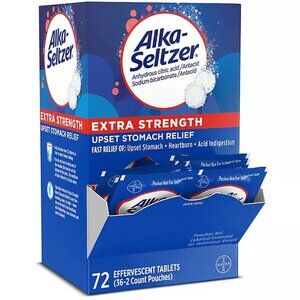 Alka-Seltzer Heartburn Relief Extra Strength Effervescent Tablets, 72 ct.